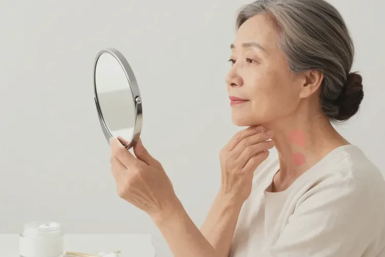 老年人脖子有濕疹能靠自己自愈嗎(圖1)