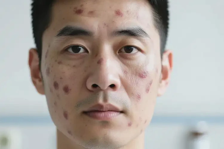 男人臉上出濕疹可不可以根治(圖2)