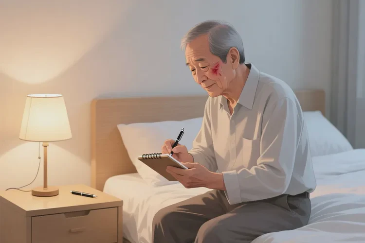 老年人大腿偶爾起濕疹能靠自己自愈嗎(圖4)