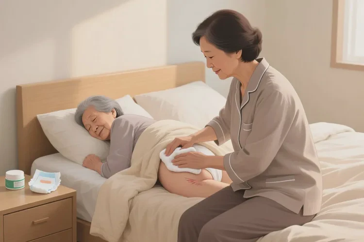 高齡老人屁股上起濕疹能靠自己自愈嗎(圖1)