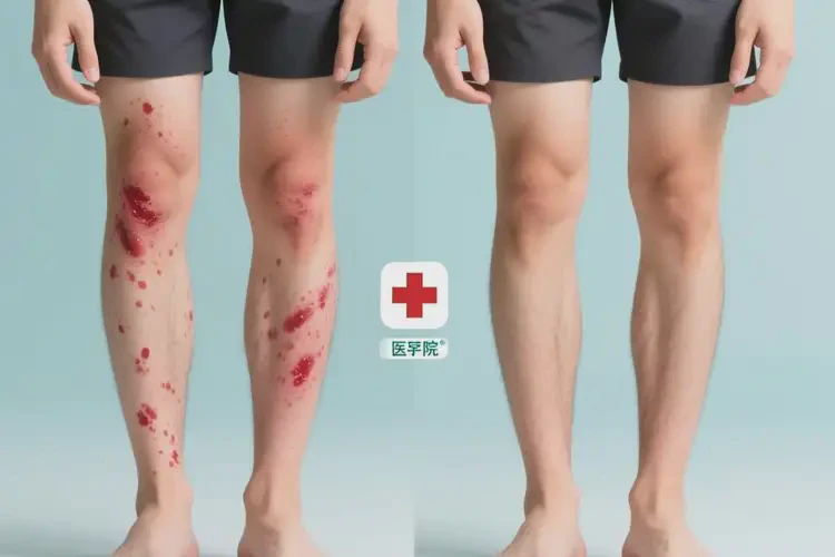 男生四肢長(zhǎng)濕疹可以治好嗎(圖2)