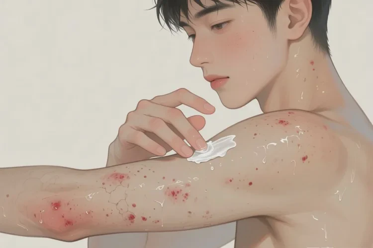 青年人四肢出濕疹能靠自己自愈嗎(圖1)