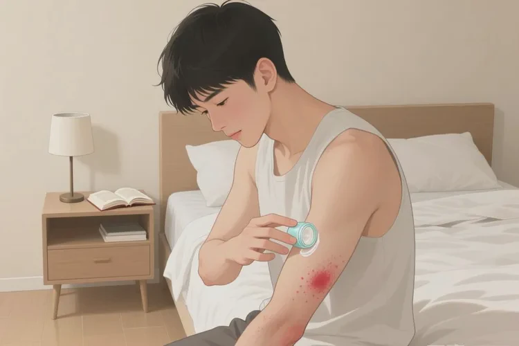 青年人手臂出濕疹能靠自己自愈嗎(圖1)