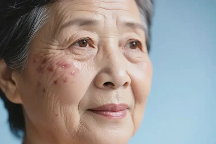 老人面部經常長濕疹可以治好嗎(圖3)