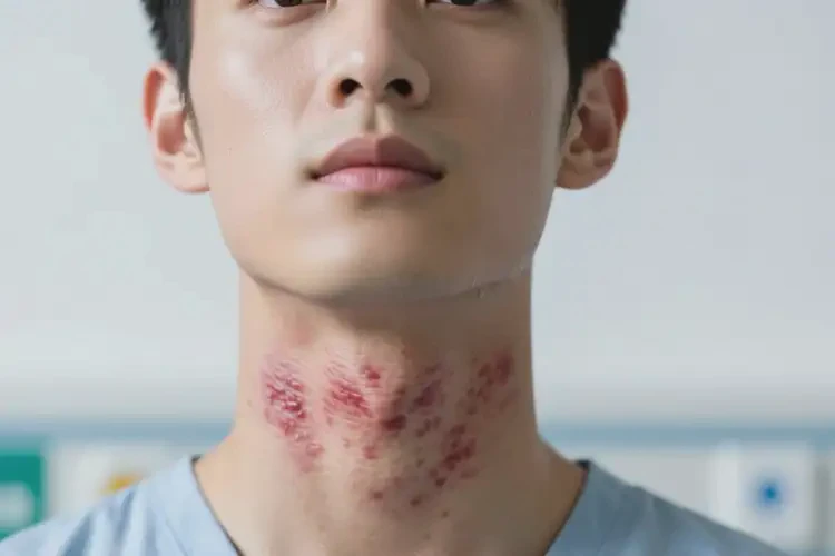 男人脖子上容易長(zhǎng)濕疹可不可以根治(圖4)
