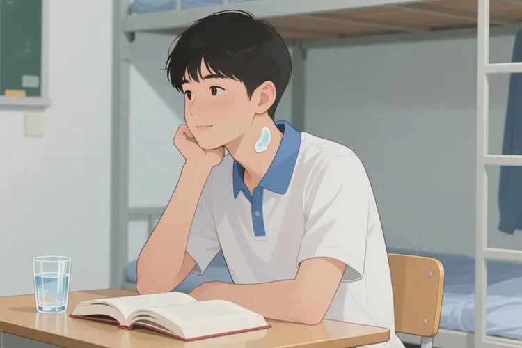 大學(xué)生脖子上容易長濕疹能靠自己自愈嗎(圖1)