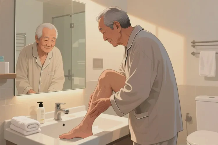 高齡老人小腿經(jīng)常長濕疹能靠自己自愈嗎(圖2)