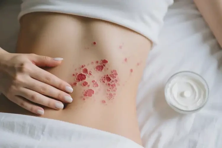 女人肚子容易起濕疹可不可以根治(圖2)