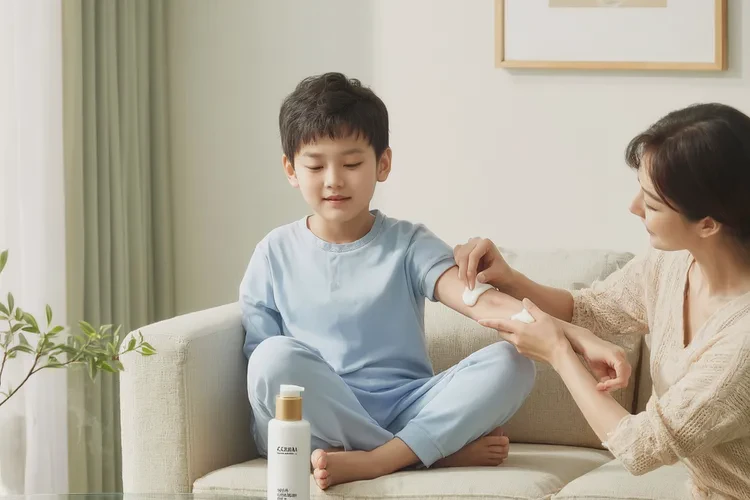 孩子手臂上出濕疹可以治愈嗎(圖4)