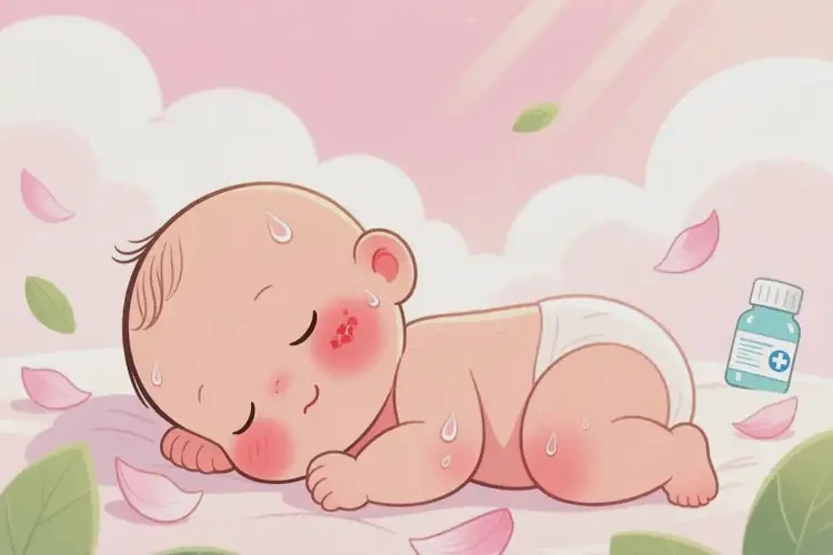 新生兒四肢偶爾長濕疹可不可以根治(圖2)