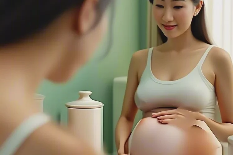 孕婦小腿長(zhǎng)濕疹可以治愈嗎(圖1)