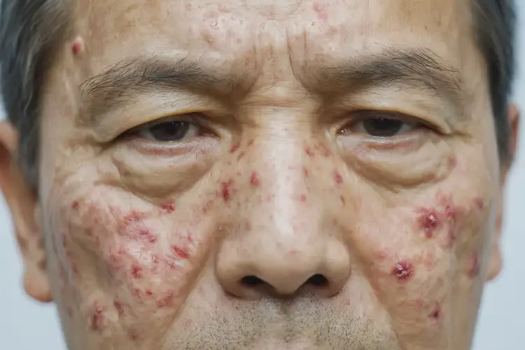 男人面部容易長濕疹能不能徹底自愈(圖4)