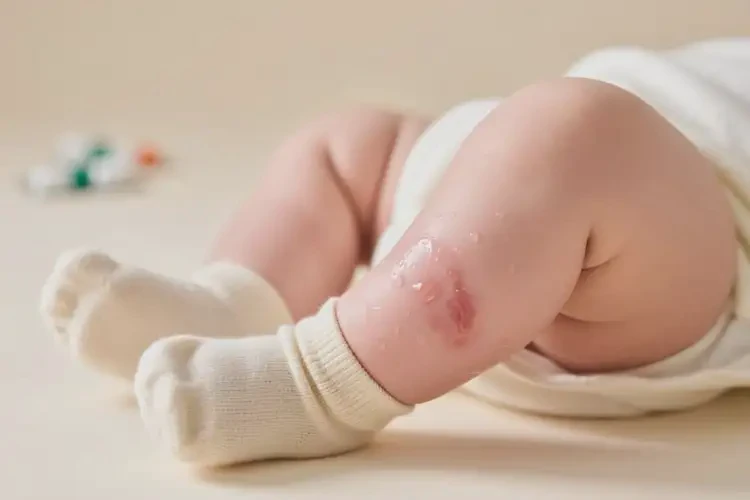 寶寶小腿經(jīng)常起濕疹可以治好嗎(圖4)
