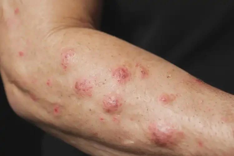 女性手臂上容易長(zhǎng)濕疹可以治好嗎(圖4)