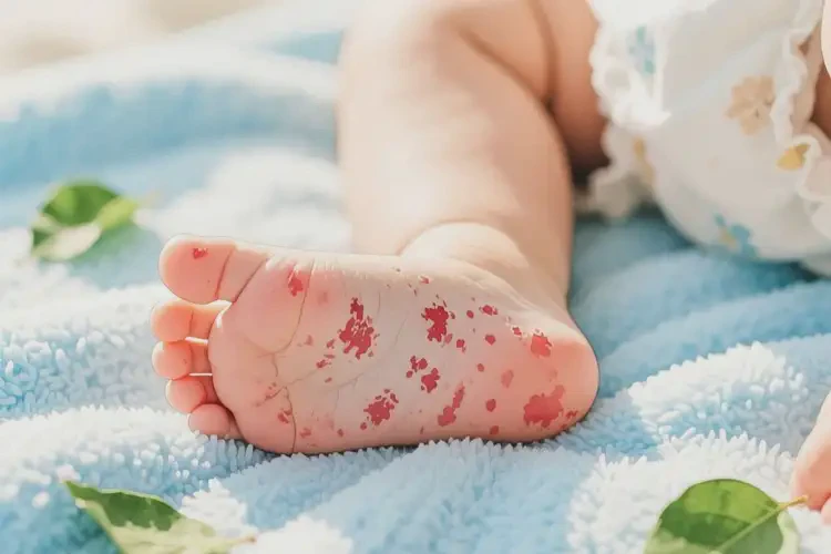 幼兒腳上偶爾起濕疹可以治好嗎(圖4)