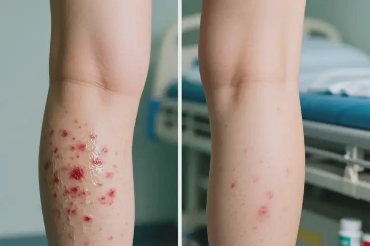 女性小腿经常长湿疹可以治好吗(图2)