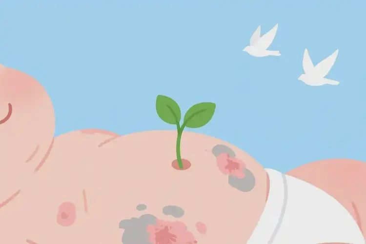 幼兒肚子出濕疹可以治好嗎(圖1)