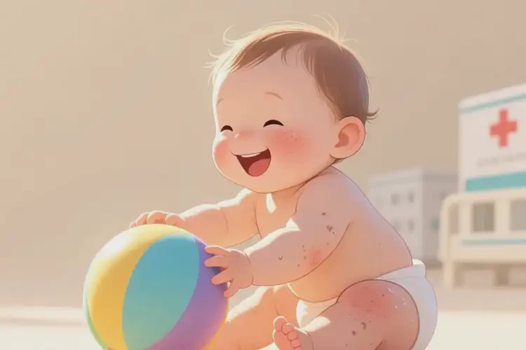 幼兒四肢長(zhǎng)濕疹可以治好嗎(圖1)