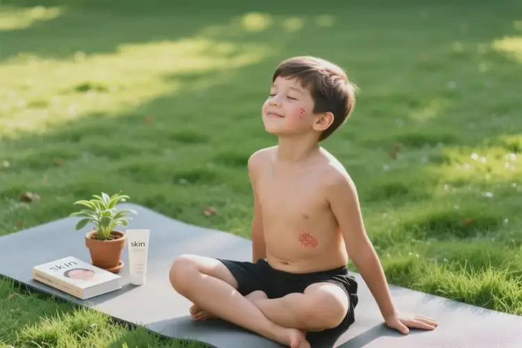 男生肚子長(zhǎng)濕疹可以治好嗎(圖1)