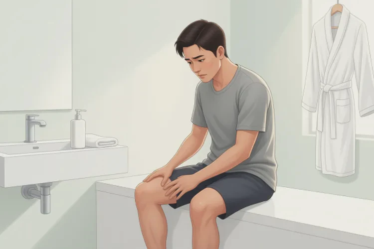 青年人大腿有濕疹能靠自己自愈嗎(圖2)