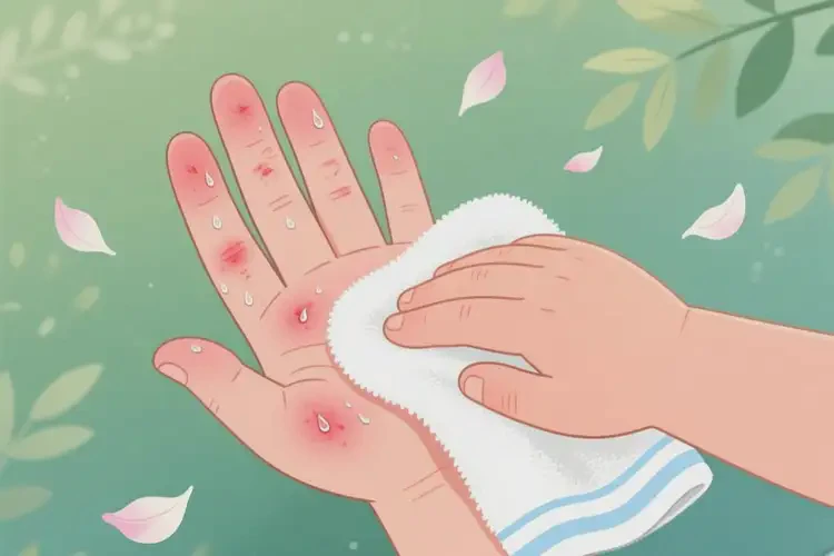 兒童手上出濕疹可以治好嗎(圖2)