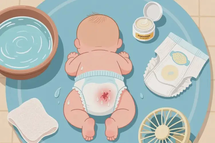 小兒屁股上起濕疹可以治好嗎(圖2)