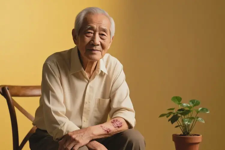 老年人全身出現(xiàn)濕疹可以治好嗎(圖2)