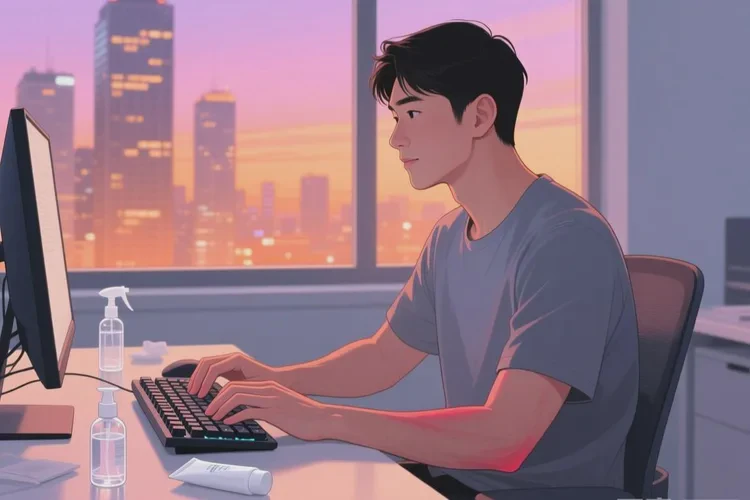 男人手上出濕疹能靠自己自愈嗎(圖1)