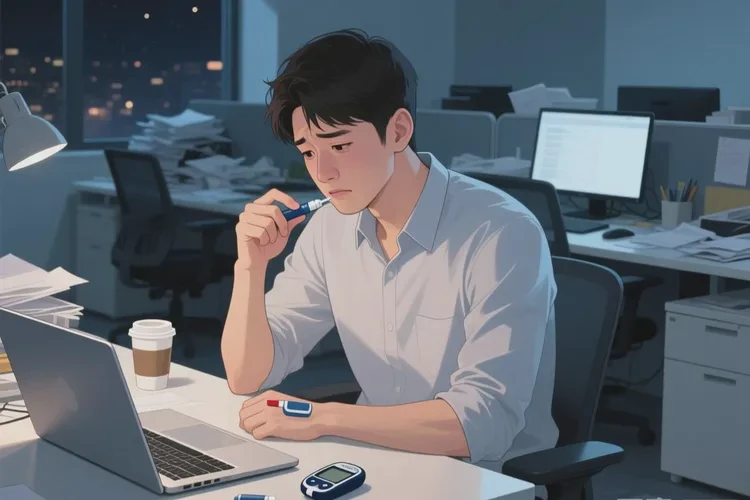 27歲晚上血糖15點(diǎn)7是怎么回事(圖1)