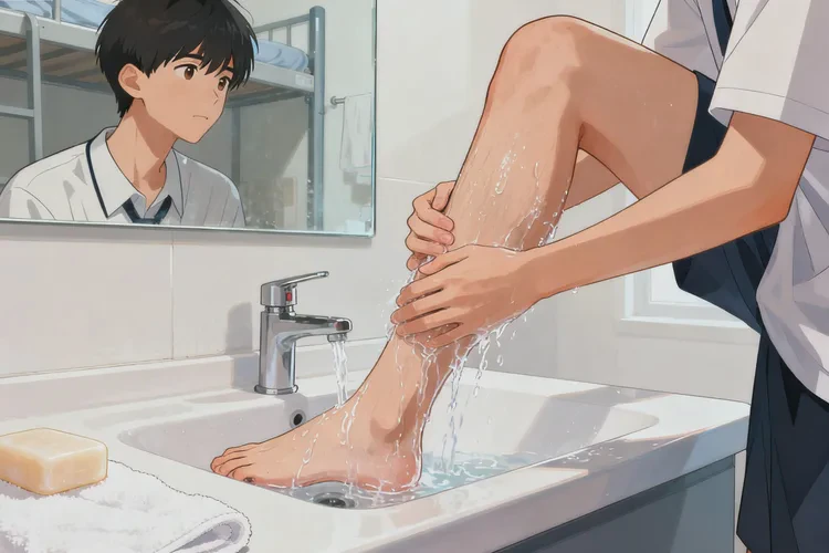 大學(xué)生小腿容易長濕疹能靠自己自愈嗎(圖2)