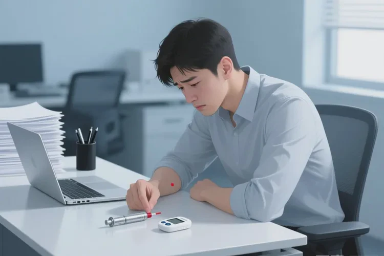 28歲中餐血糖8點(diǎn)3是怎么回事(圖1)