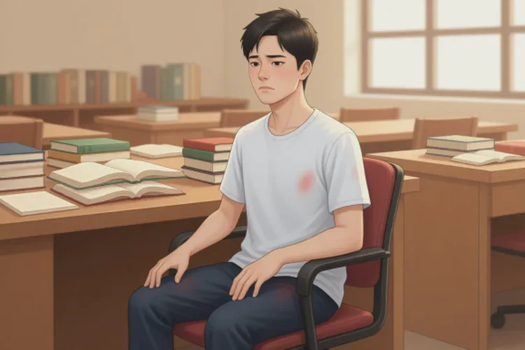 大學(xué)生屁股上容易起濕疹能靠自己自愈嗎(圖1)