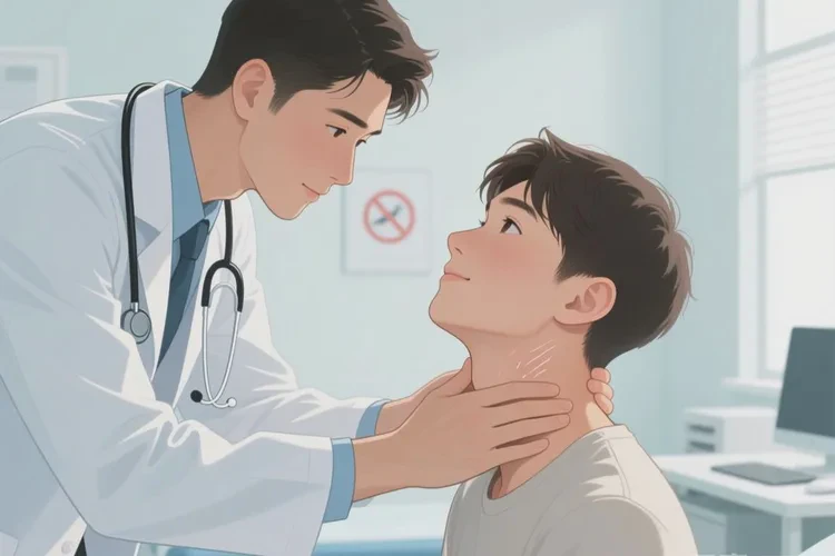 大學(xué)生脖子上長濕疹能靠自己自愈嗎(圖4)