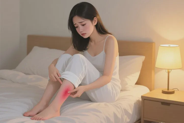 哺乳期媽媽小腿上起濕疹能靠自己自愈嗎(圖1)