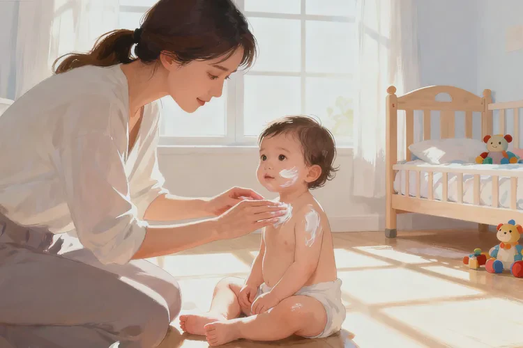 孩子脖子上容易起濕疹可以治愈嗎(圖1)