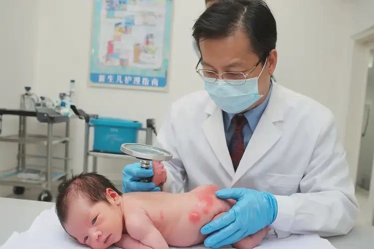 新生兒屁股長濕疹可以治好嗎(圖2)