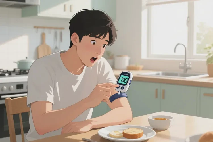 28歲早餐血糖21.2是怎么回事(圖1)