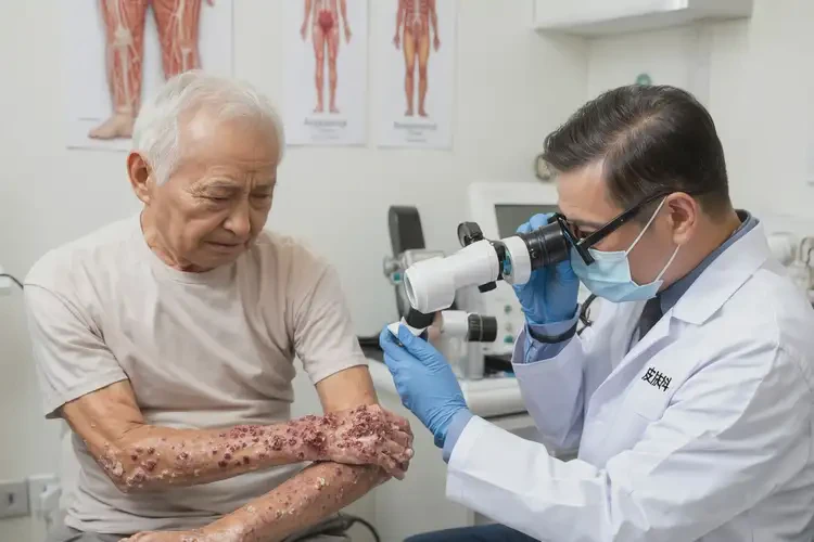 老人全身容易起濕疹可以治好嗎(圖4)