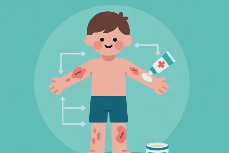 男生四肢出濕疹可以治好嗎(圖2)