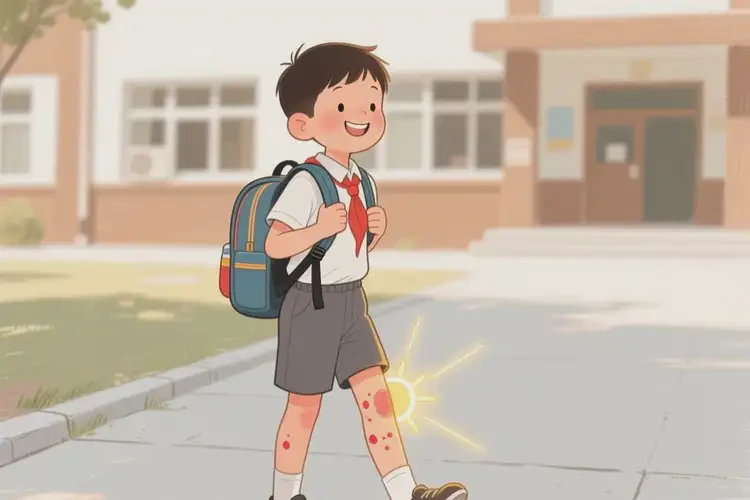 小學(xué)生四肢容易長濕疹可不可以根治(圖2)