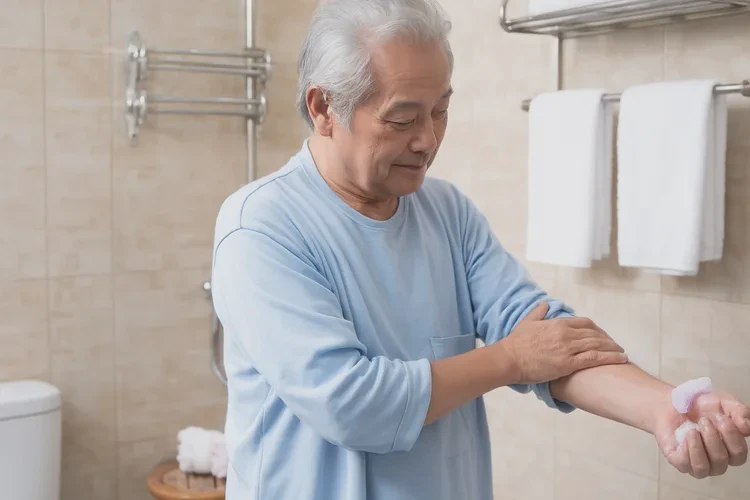 老年人屁股偶爾長濕疹能靠自己自愈嗎(圖3)