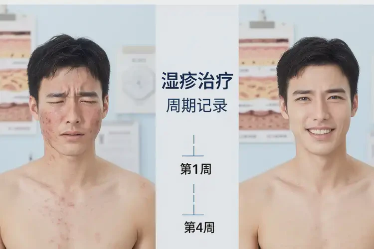 青年人面部起濕疹可以治好嗎(圖4)