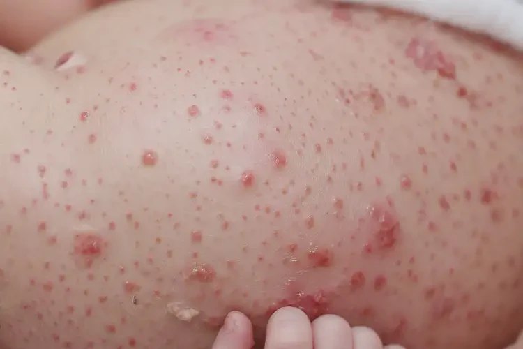 新生兒全身出現(xiàn)濕疹可不可以根治(圖4)