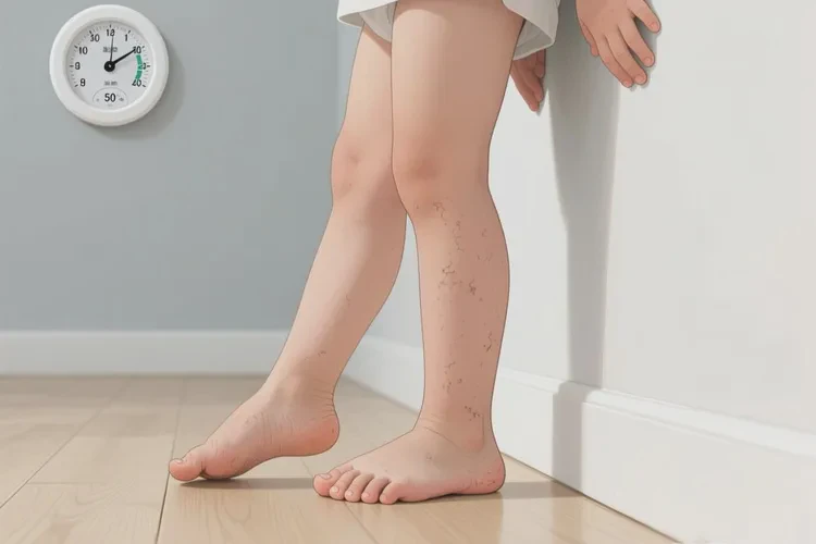 儿童脚上偶尔长湿疹可以治愈吗(图3)