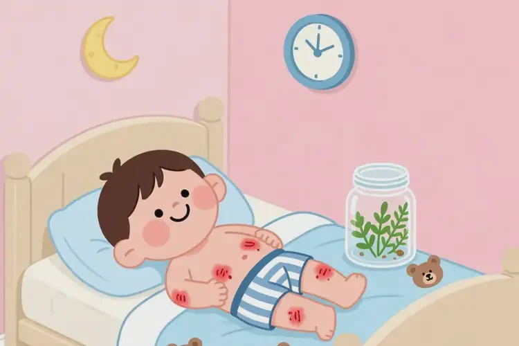 小孩肚子出现湿疹可以治好吗(图1)