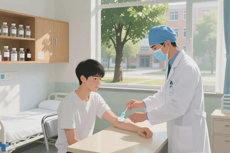 大學(xué)生手臂偶爾起濕疹能靠自己自愈嗎(圖4)