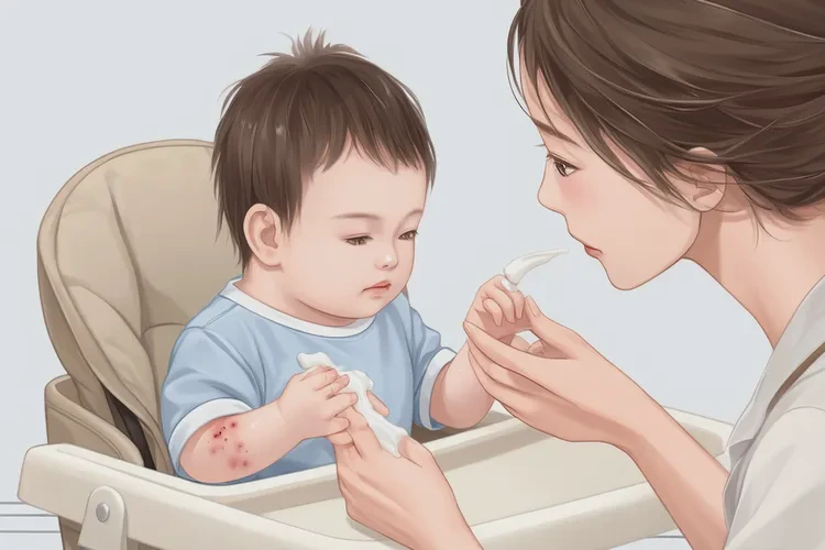 婴幼儿手上起湿疹可以治愈吗(图1)