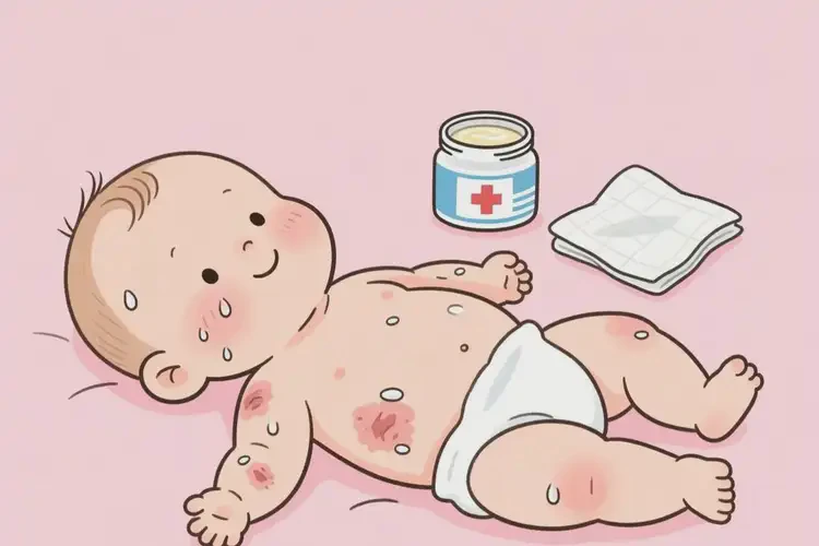 嬰幼兒全身長濕疹可以治好嗎(圖3)