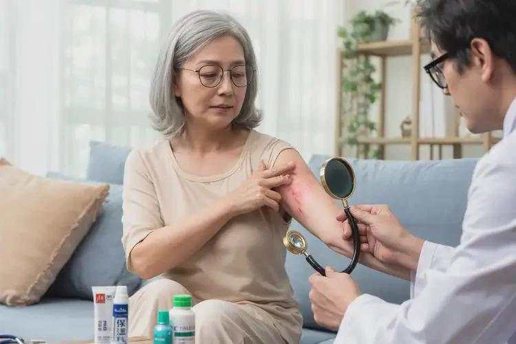 哺乳期媽媽手臂上出現(xiàn)濕疹可以治好嗎(圖3)