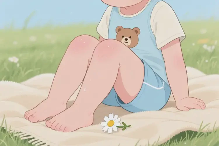 少兒小腿出現(xiàn)濕疹可以治好嗎(圖4)